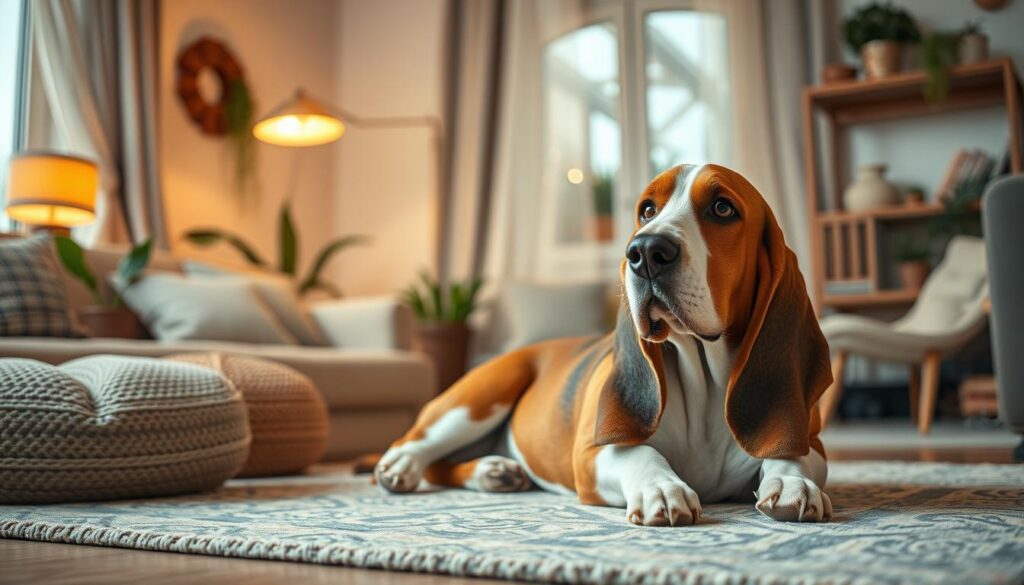 basset hound apartment dog