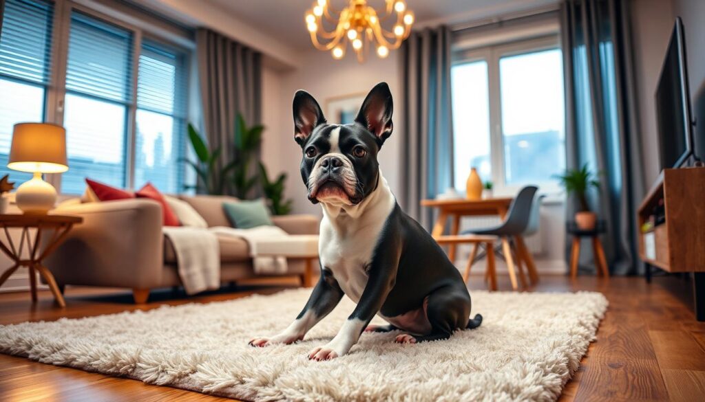 boston terrier apartment dog