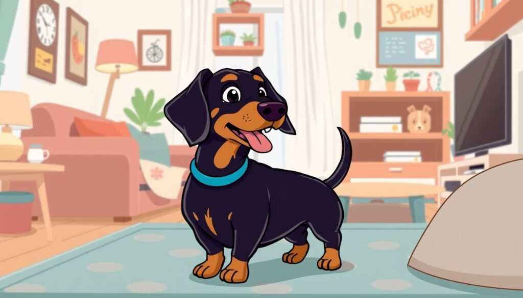 dachshund apartment dog