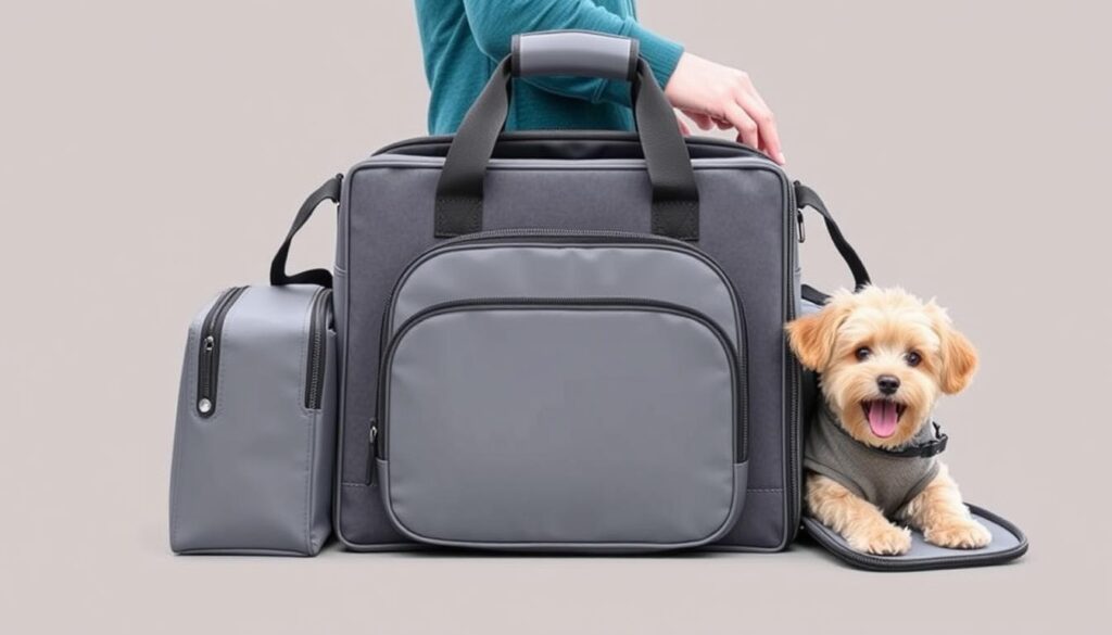 dog travel bag organizer