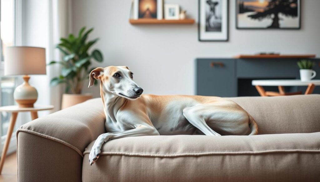 greyhound apartment dog