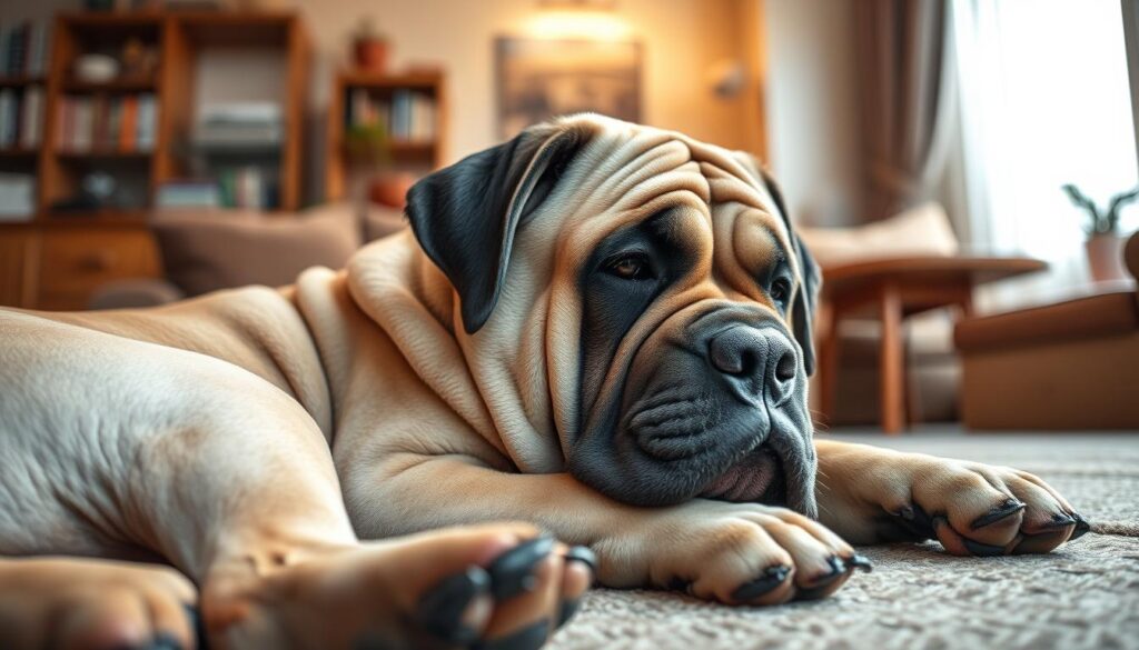 mastiff apartment dog