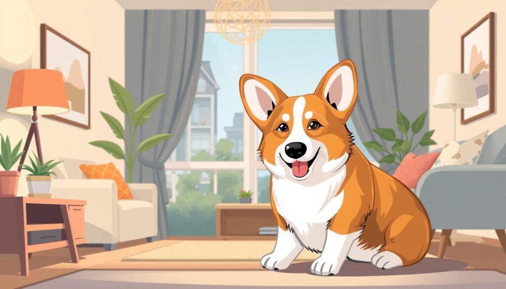 pembroke welsh corgi apartment dog