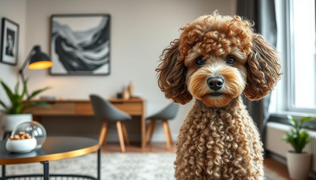 poodle apartment dog